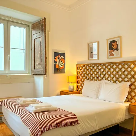 Апартаменты My Fair - 2 Bedroom Near Principe Real Лиссабон